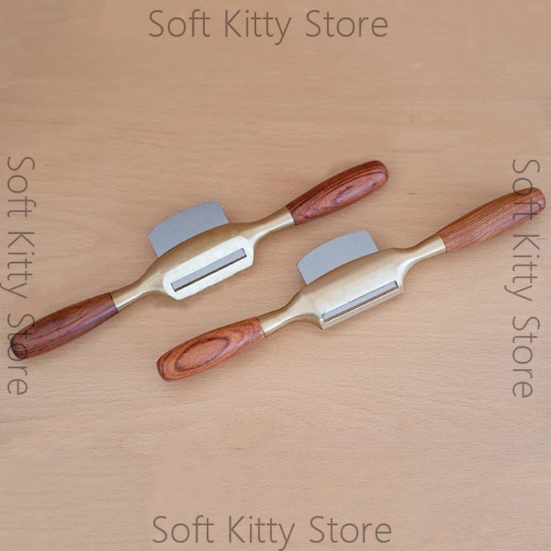 Spoke Shave Round - Plainas de Bronze com Base Plana