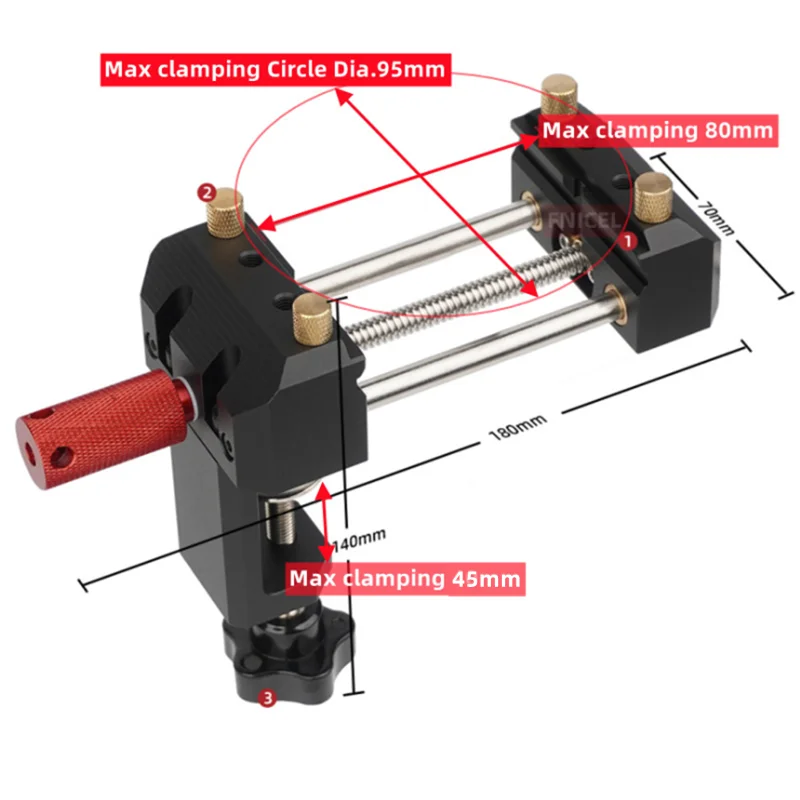 Torno de mesa multifuncional d - Woodworking Bench Vise avaliação e preço